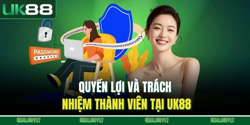 Chính Sách Bảo Mật UK88 - Nơi Chúng Tôi Bảo Vệ Bạn 3 Quyền lợi và trách nhiệm thành viên tại UK88